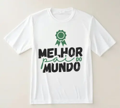Camiseta Melhor Pai do Mundo