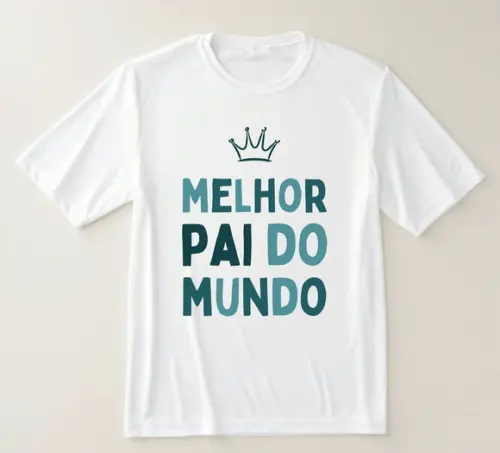 Camiseta Melhor Pai do Mundo