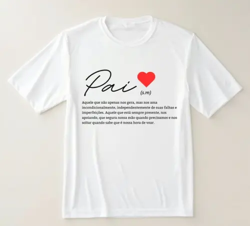 Camiseta Significado Pai