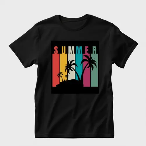 Camiseta Preta Summer