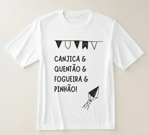 Camiseta Divertida Festa Junina