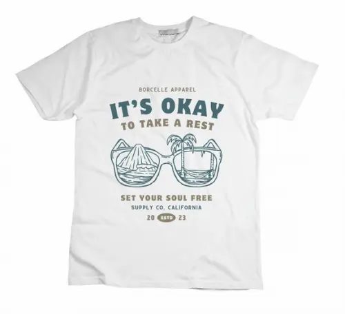 Camiseta Esportiva Califórnia Its Okay