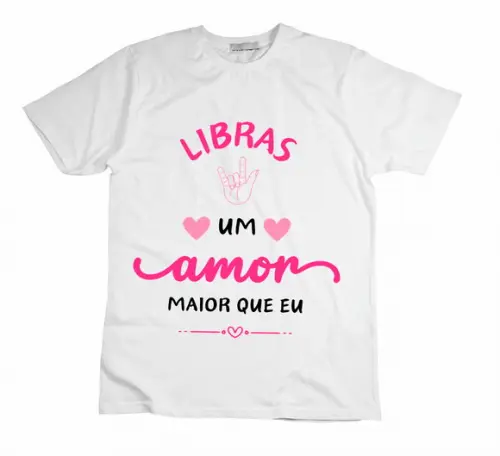Camiseta Libras