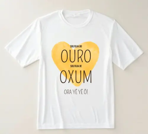 Camiseta Sou Filha de Oxum