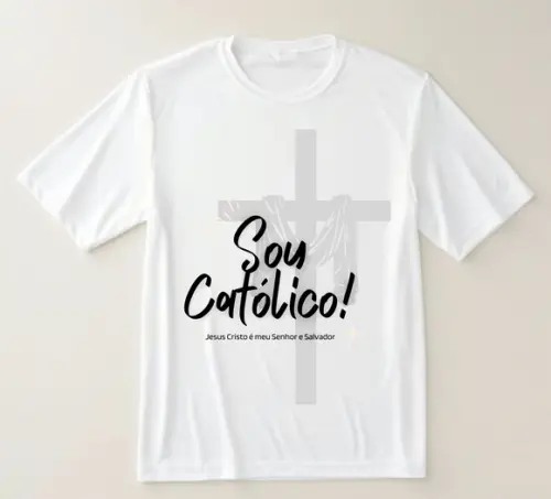 Camiseta Sou Católico