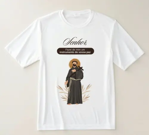 Camiseta São Francisco de Assis
