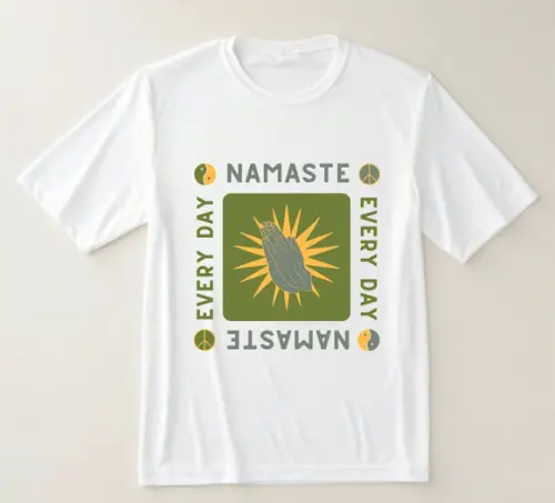 Camiseta Namastê