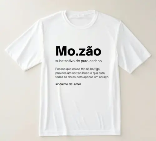 Camiseta Significado Mozão