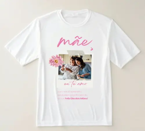 Camiseta Mãe Personalizada com Foto