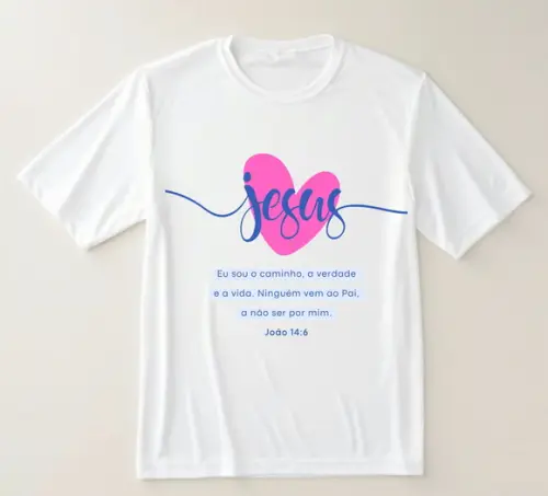 Camiseta Religiosa Jesus