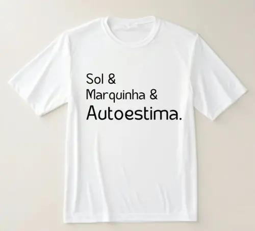 Camiseta Sol Marquinha Autoestima