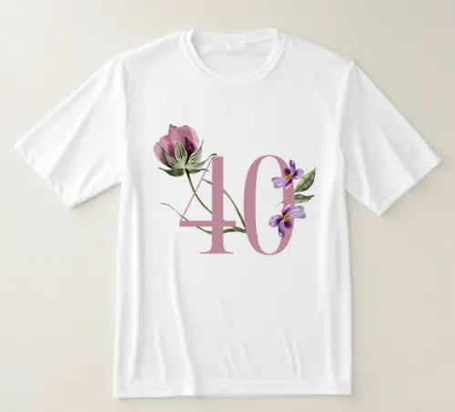 Camiseta 40 Anos