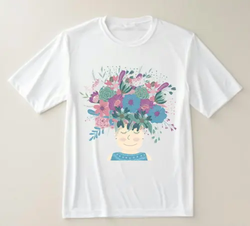 Camiseta Floral