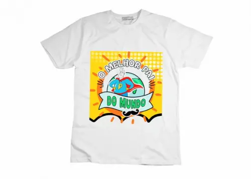 Camiseta o Melhor Pai do Mundo