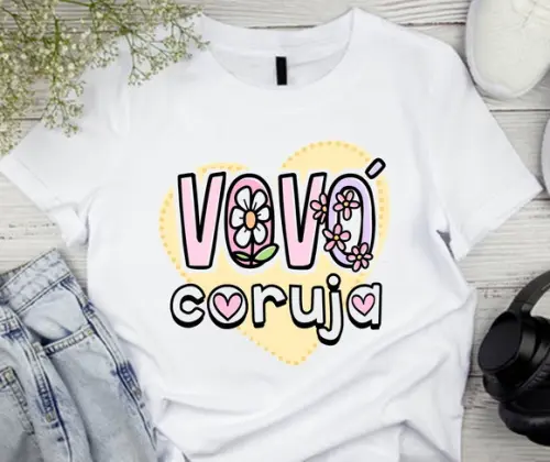 Camiseta Vovó Coruja