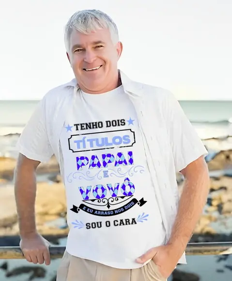 Camiseta Papai e Vovô