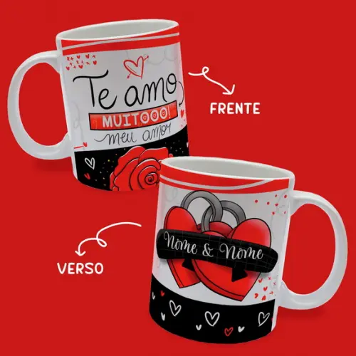Caneca Dia dos Namorados Te Amo