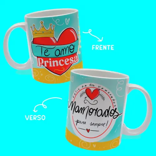 Caneca Dia dos Namorados Te Amo