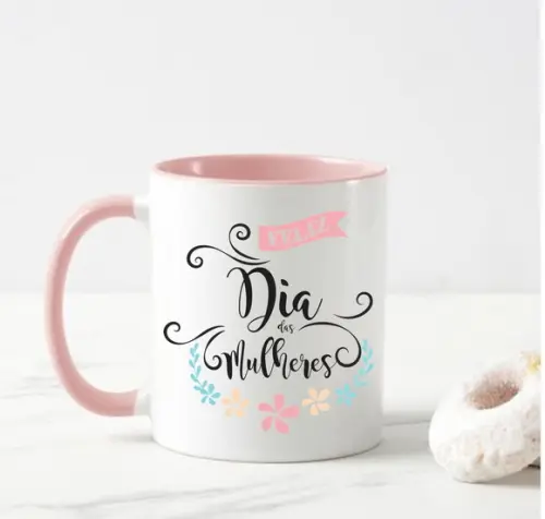 Caneca Dia Internacional da Mulher