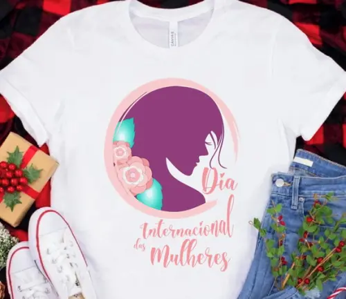 Camiseta Dia Internacional da Mulher