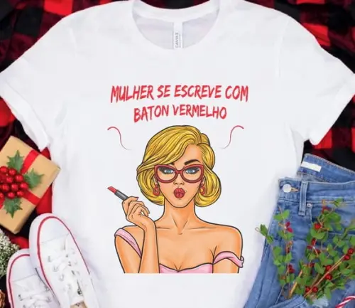 Camiseta Mulher Empoderada