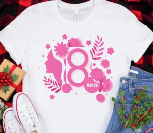 Camiseta Dia Internacional da Mulher