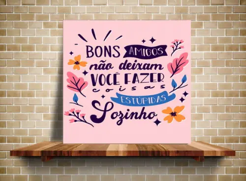 Azulejo Decorativo Frases