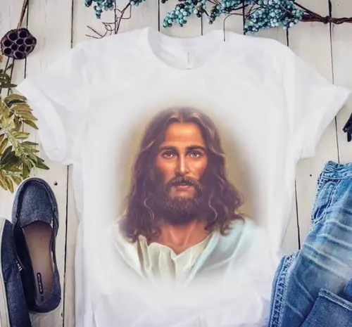 Camiseta Religiosa Jesus Cristo