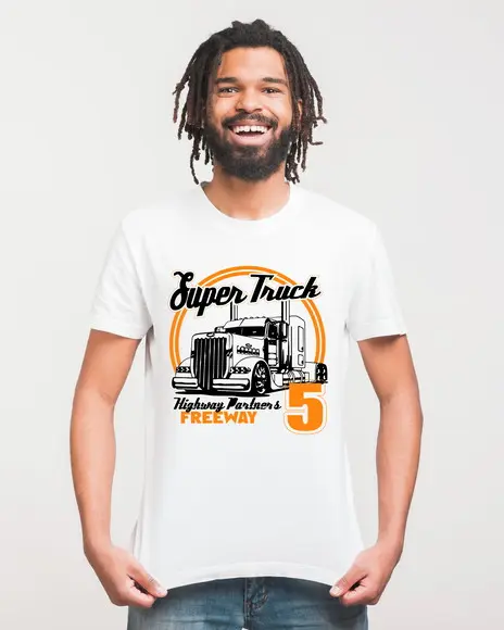 Camiseta Masculina Super Truck