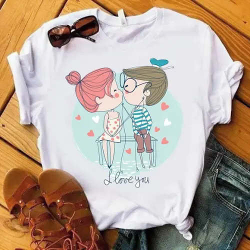 Camiseta I Love You