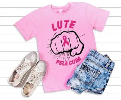 Camiseta Outubro Rosa