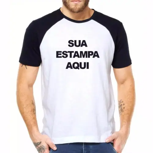 Camiseta Raglan Personalizada