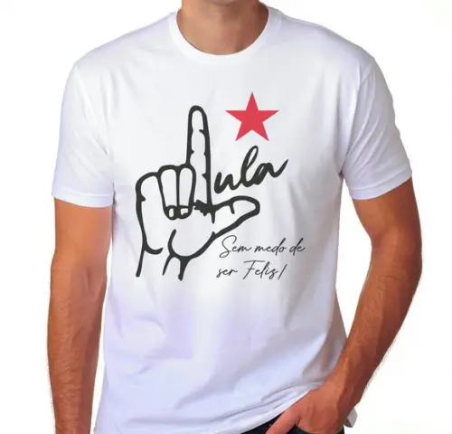 Camiseta Lula 2022