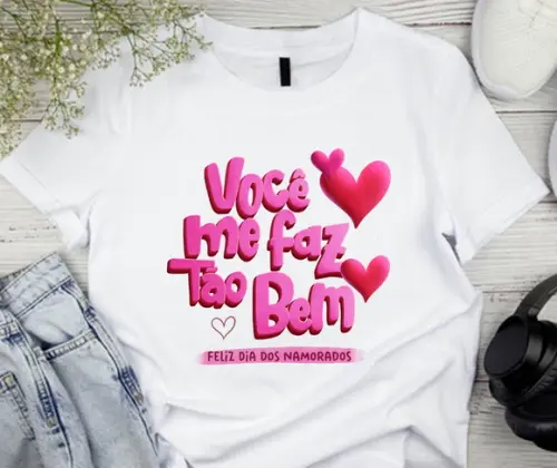 Camiseta Dia dos Namorados