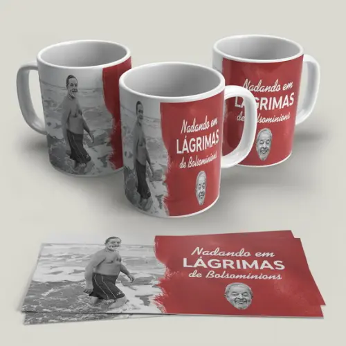 Caneca Porcelana Lula 2022