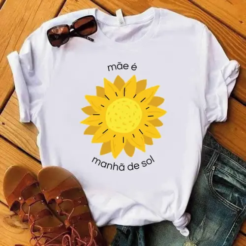Camiseta Mãe É Manhã de Sol