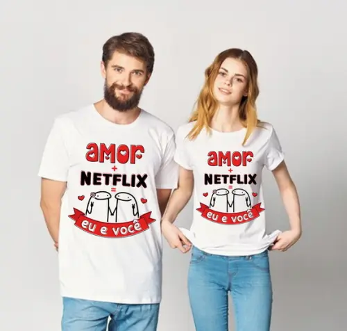 Kit Camiseta Dia dos Namorados