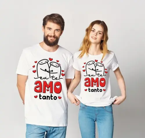 Kit Camiseta Dia dos Namorados