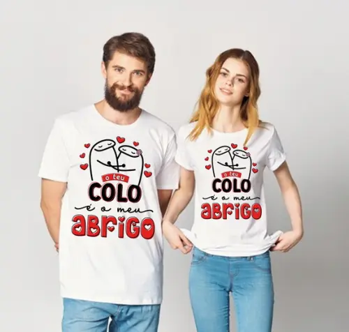 Kit Camiseta Dia dos Namorados
