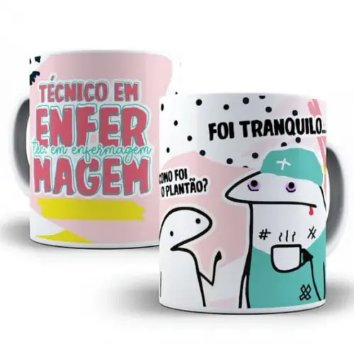 Caneca Profissão Enfermagem