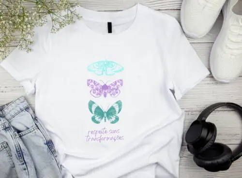 Camiseta Respeite Sua Transformações