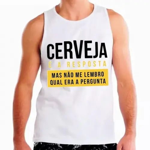 Camiseta Regata Carnaval