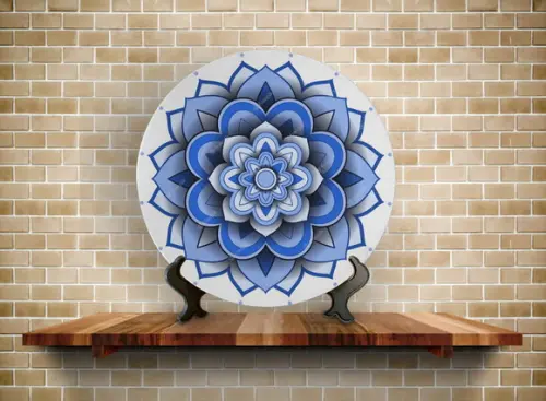 Prato Decorativo Mandala