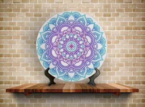 Prato Decorativo Mandala