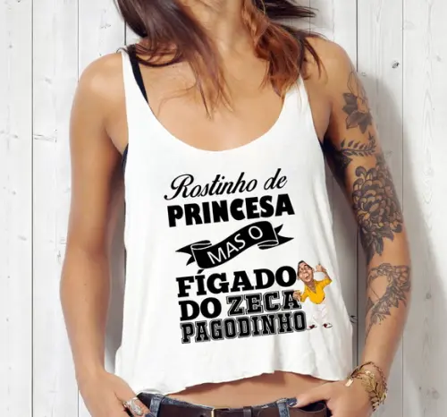 Blusa Cropped Carnaval