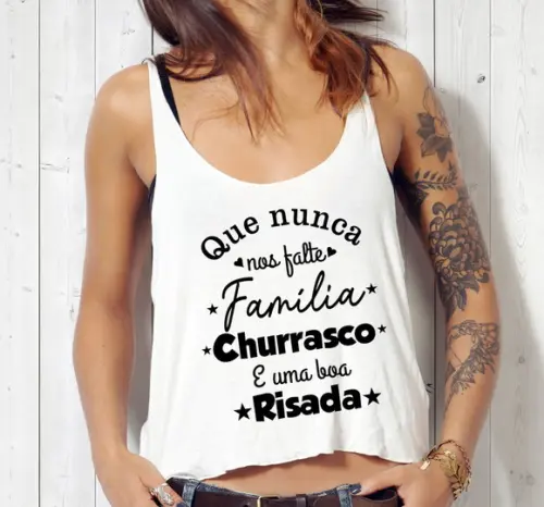 Blusa Cropped Carnaval