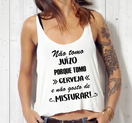 Blusa Cropped Carnaval