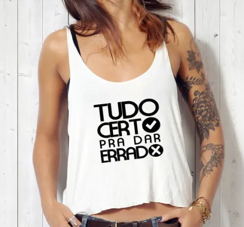 Blusa Cropped Carnaval