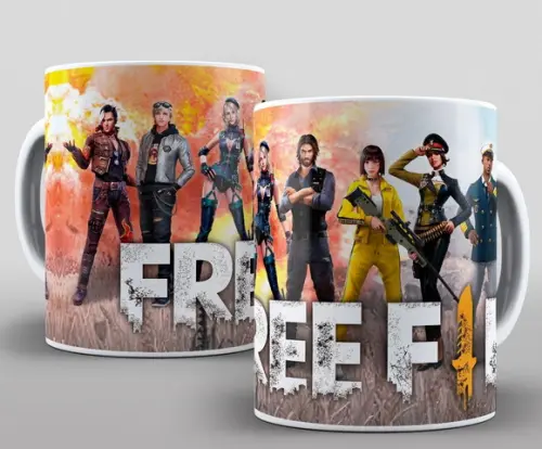 Caneca Free Fire