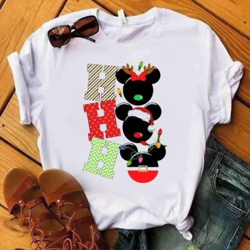 Camiseta Feliz Natal Ho Ho Ho